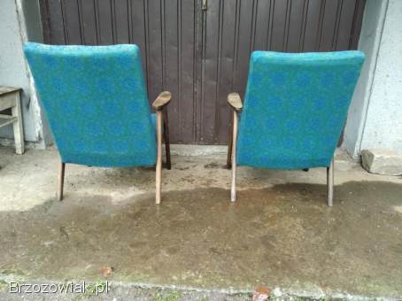 Zabytkowy fotel TON SMIDEK typ 6950 Czechsłowacja PRL lata 60-te vintage antyk 2