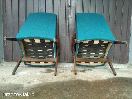 Zabytkowy fotel TON SMIDEK typ 6950 Czechsłowacja PRL lata 60-te vintage antyk 2