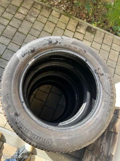 SPRZEDAM OPONY ZIMOWE 4SZT.  CONTINENTAL 205/55 R16H