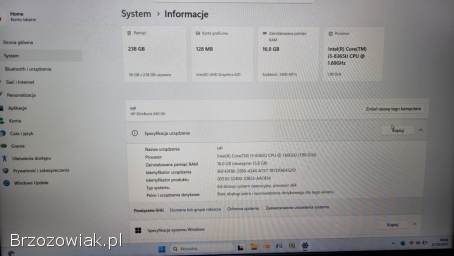 HP EliteBook 840 G6 14 Full HD IPS i5-8365U 16GB Ram 256GB SSD Win11