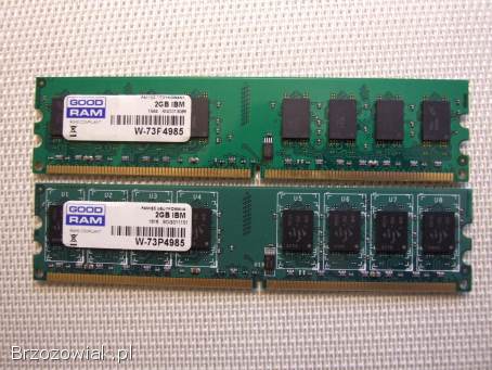 Sprzedam kości pamięci RAM do starszych komputerów.
