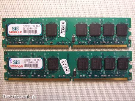 Sprzedam kości pamięci RAM do starszych komputerów.