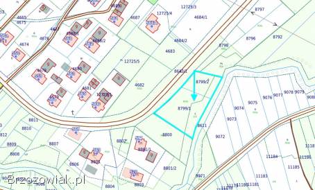 SPRZEDAM działkę z warunkami zabudowy w DOMARADZU