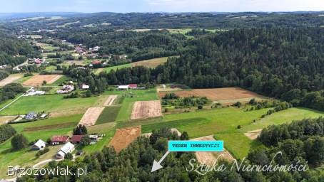 SPRZEDAM działkę z warunkami zabudowy w WESOŁEJ