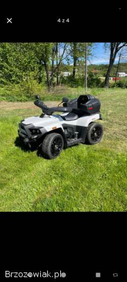 Quad Cectek 500 z pługiem OKAZJA