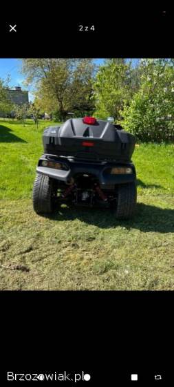 Quad Cectek 500 z pługiem OKAZJA