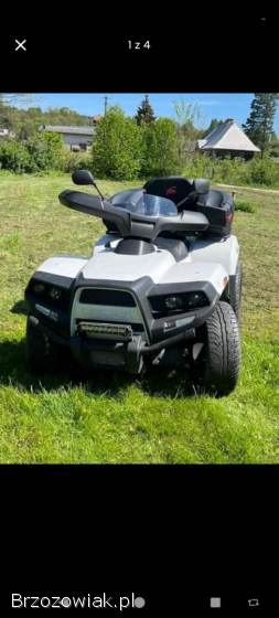 Quad Cectek 500 z pługiem OKAZJA