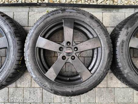 Alufelgi 17 5x112 opony zimowe 225/50R17 Audi VW Seat Skoda