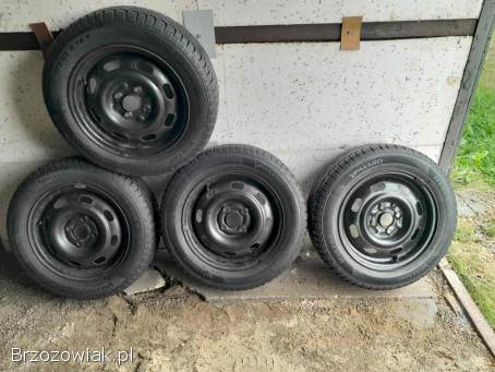 Opony zimowe wraz z felgami