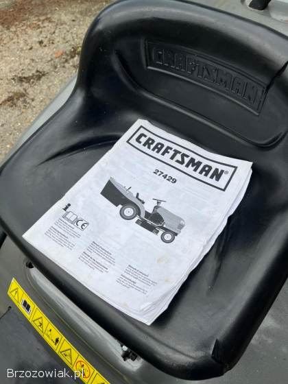 Traktorek CRAFTSMAN LT z koszem!