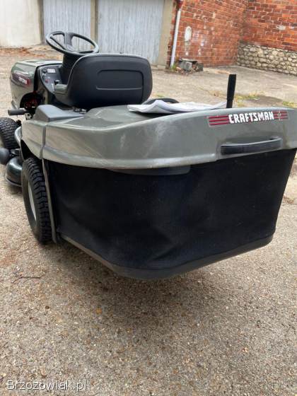 Traktorek CRAFTSMAN LT z koszem!