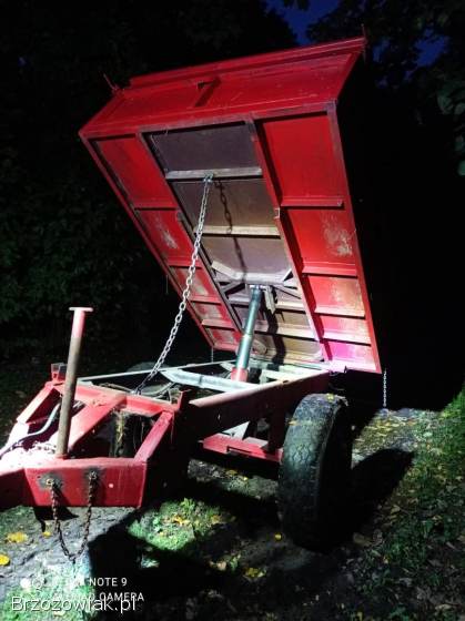 Przyczepa wywrotka z kiprem