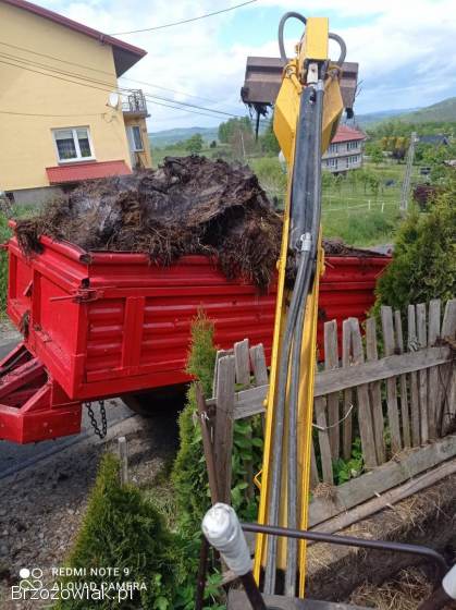 Przyczepa wywrotka z kiprem