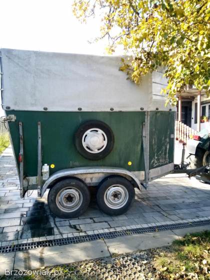 Przyczepa do przewozu koni,  koniarka