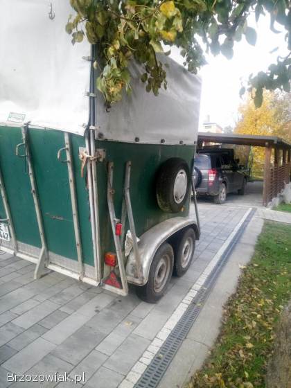 Przyczepa do przewozu koni,  koniarka