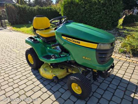 Kosiarka traktorek John Deere X300