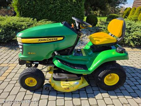 Kosiarka traktorek John Deere X300