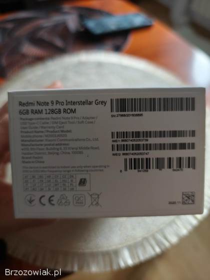 Xiaomi redmi note 9 pro