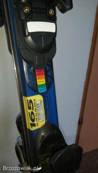 Sprzedam Narty (165) + buty (28.  5) + kijki + kask