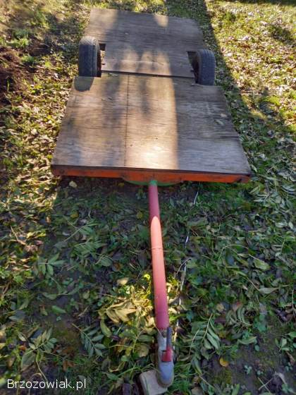 Przyczepka dwukołówka