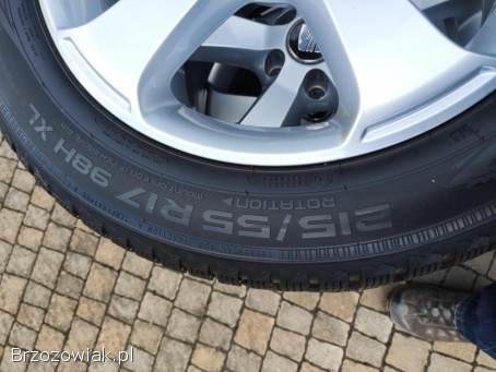 Felgi z oponami zimowymi seat skoda VW audi 5x112 17 cali