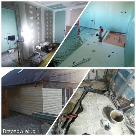 Uslugi remontowo-budowlane-wykonczenia wnetrz