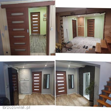 Uslugi remontowo-budowlane-wykonczenia wnetrz