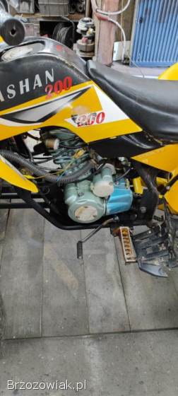 Quad Quada Bashan 200 części brak silnika na części