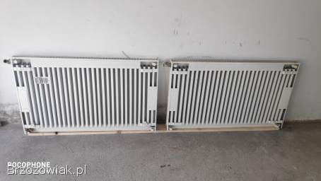 4 Grzejniki płytowe Kermi z demontażu
