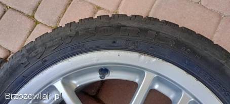 Felgi aluminiowe z oponami 4x100.  195/50 R15