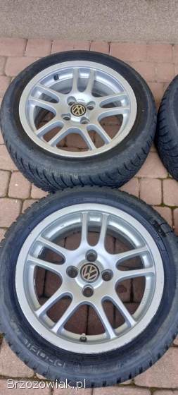 Felgi aluminiowe z oponami 4x100.  195/50 R15