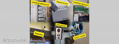 ELEKTRYK -  Alarmy,  domofony,  monitoring,  usuwanie usterek i awarii.