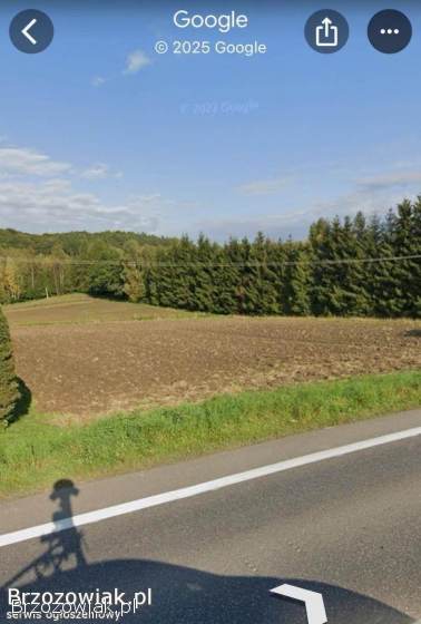 Działka budowlana Jurowce (gm.  Sanok) warunki zabudowy w trakcie wydawania WZ