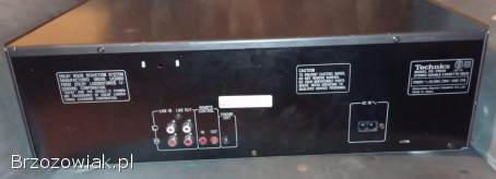 Magnetofon Technics RS TR212 casette deck