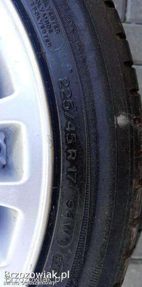 Oryginalne alufelgi bmw stylingi 17 z oponami 799 zł