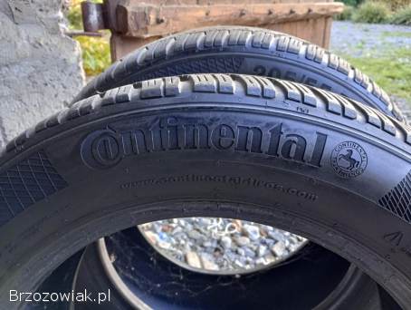 Sprzedam opony zimowe 205 55 16 Continental