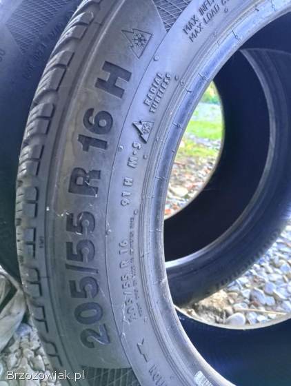 Sprzedam opony zimowe 205 55 16 Continental