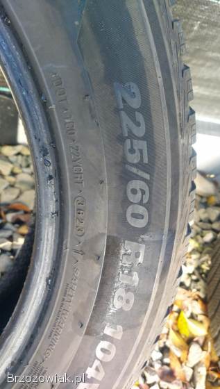 2 x Opony wielosezon zima 225/60R18 Kumho