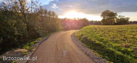 Piękna widokowa działka Srogów Dolny