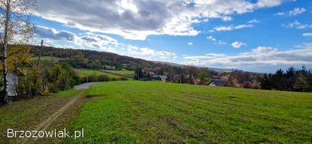 Piękna widokowa działka Srogów Dolny