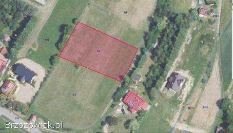 Piękna widokowa działka Srogów Dolny