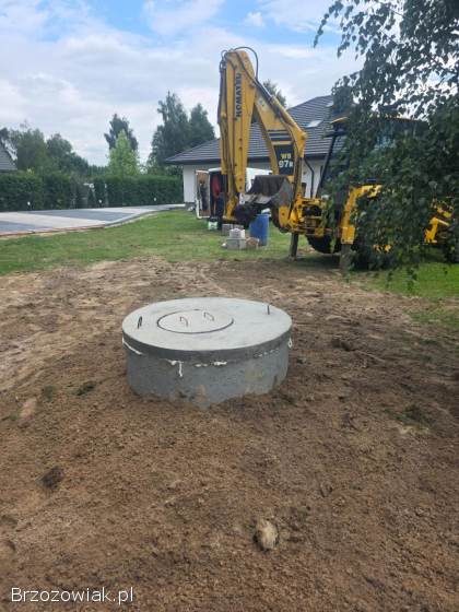 Kopanie studni tradycyjnych z kręgów betonowych