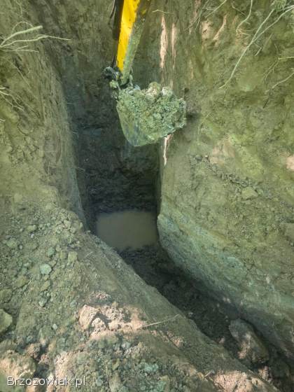 Kopanie studni tradycyjnych z kręgów betonowych