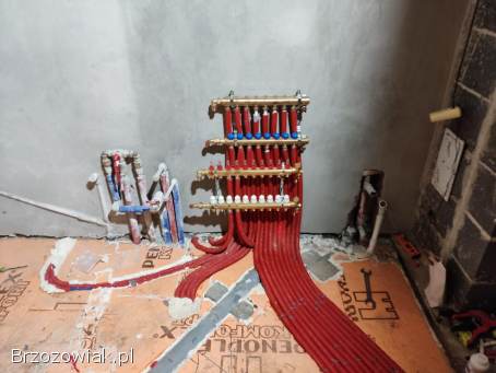 Elektryka,  hydraulika,  podłogówka,  automatyka domowa,  smart home,  ogrzewanie,  CO