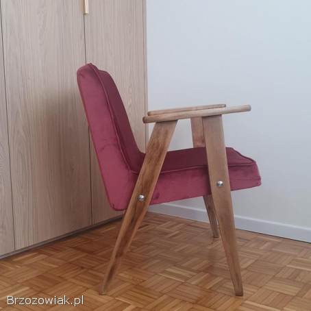 Fotel Chierowski 366 PRL Vintage Retro