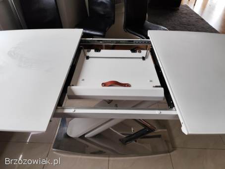 Stół szklany plus 6 krzeseł