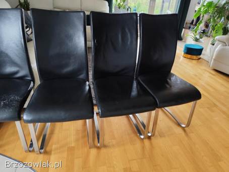 Stół szklany plus 6 krzeseł