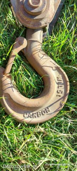 Rolka zblocze do wyciągania zblocze linowe bloczek