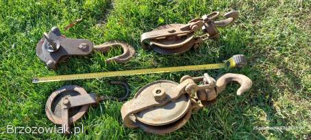 Rolka zblocze do wyciągania zblocze linowe bloczek