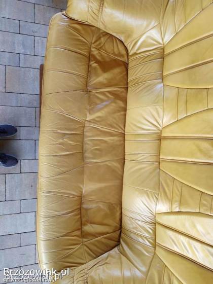 Wkłady skórzane do kanapy 3 osobowej i 2 foteli